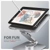 AXAGON Podstawa do laptopów aluminiowa STND-LR 10-17.3 cala regulowane kąty nachylenia, obrót o 360 stopni, Szara